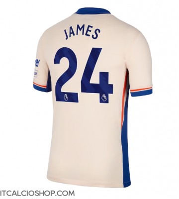 Chelsea Reece James #24 Seconda Maglia 2024-25 Manica Corta